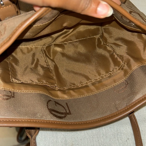 Guy Laroche Brown Handbag